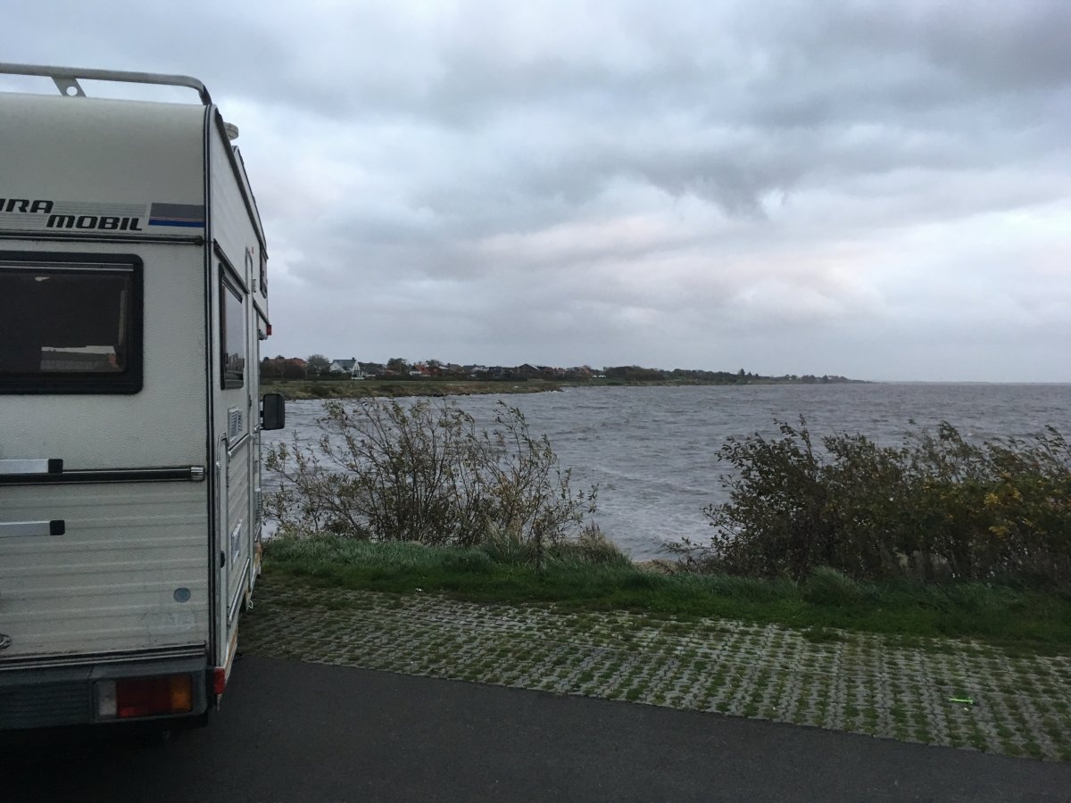 Stellplatz am Hafen Ringkøbing — Bobilplass in Ringkøbing