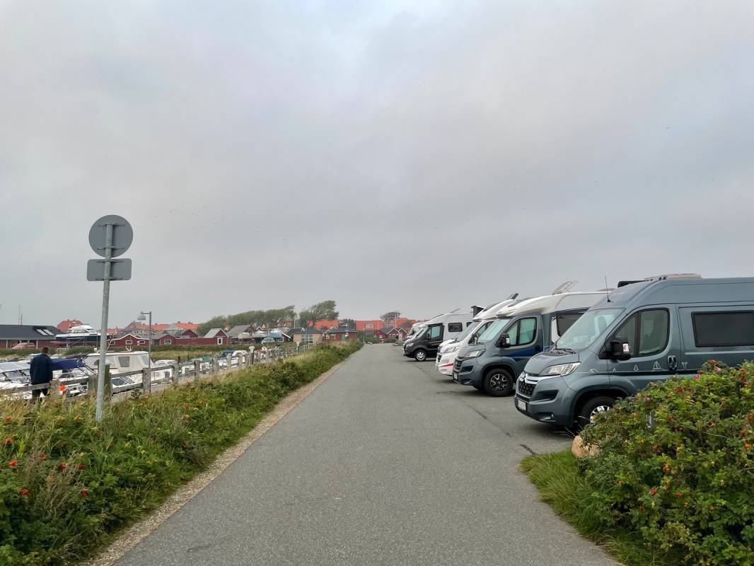 Stellplatz am Hafen Ringkøbing — Bobilplass in Ringkøbing