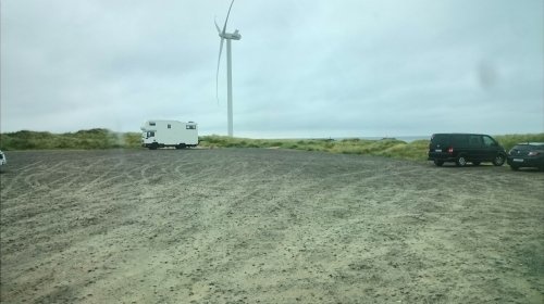 Übernachtungsparkplatz Fabriksvej Hvide Sande — Overnight-parking in Hvide Sande
