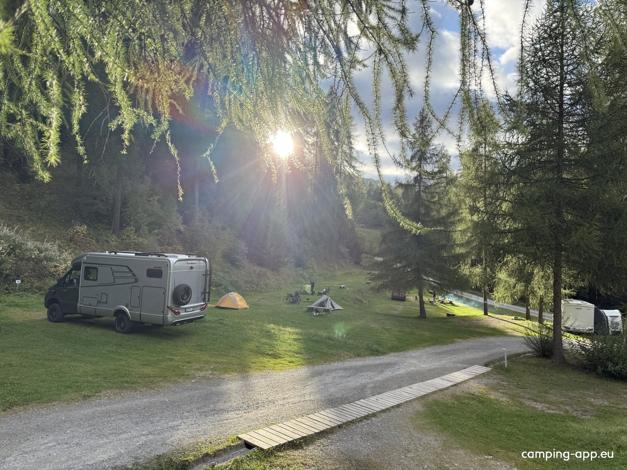 Campingplatz Pè da Munt — Kamp yeri in Val Müstair