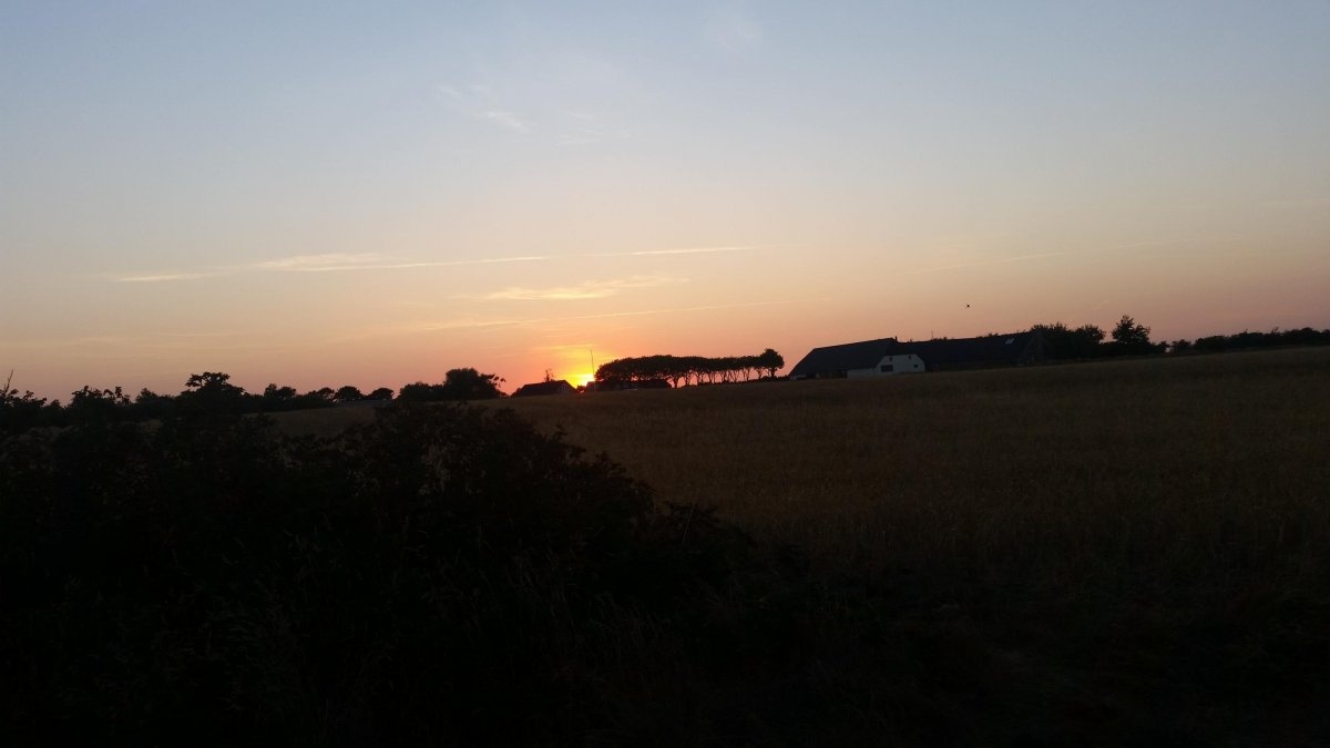 Stellplatz am Hafen Jegindø — Camperplads in Thyholm