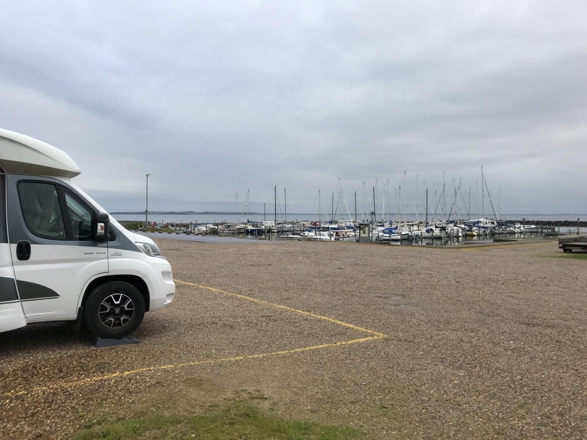 Gyldendal Hafen Spøttrup — Area di sosta in Spøttrup