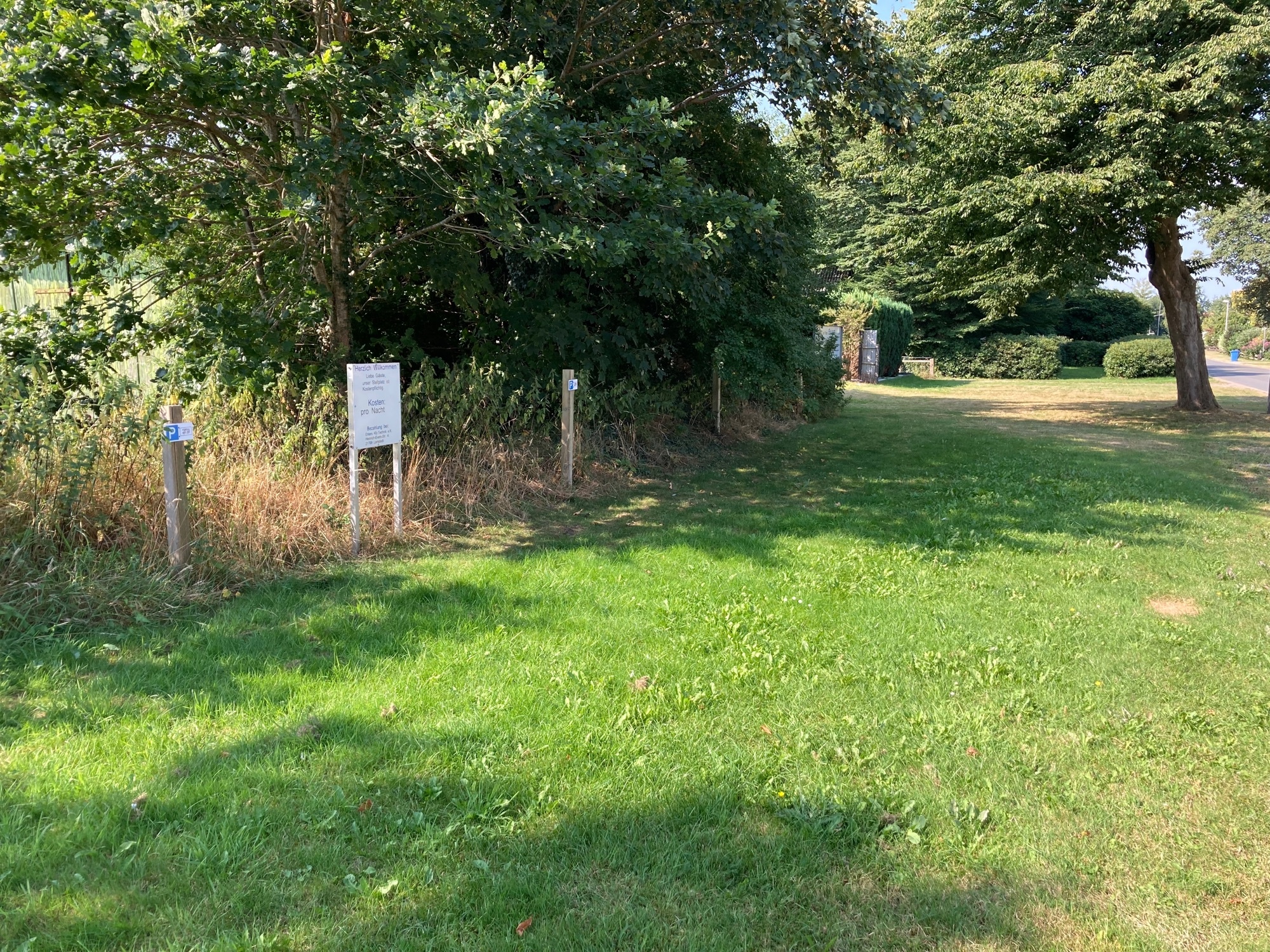 Stellplatz Ehlers — Bobilplass in Lamstedt