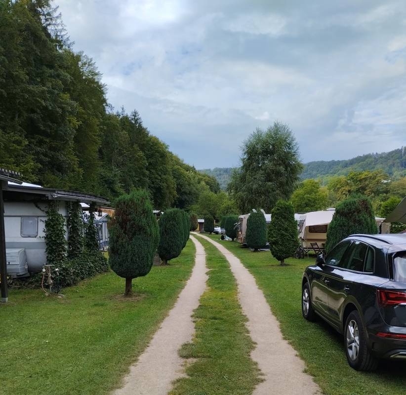 Camping an der Wutach — Area da campeggio in Stühlingen
