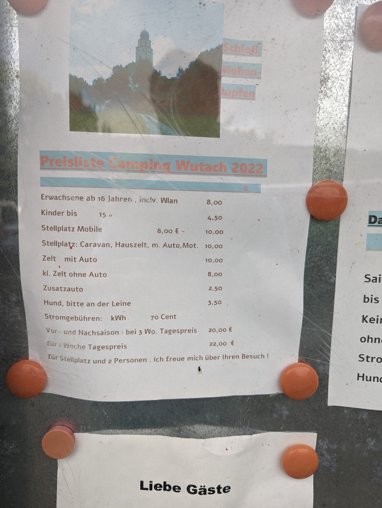 Camping an der Wutach — Kamp yeri in Stühlingen