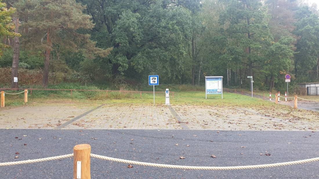 Stellplatz Pößneck Bad am Wald — Aire camping car in Pößneck