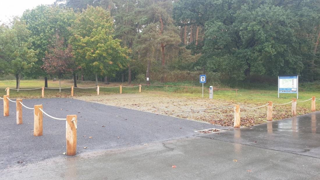 Stellplatz Pößneck Bad am Wald — Sítio para autocaravanas in Pößneck