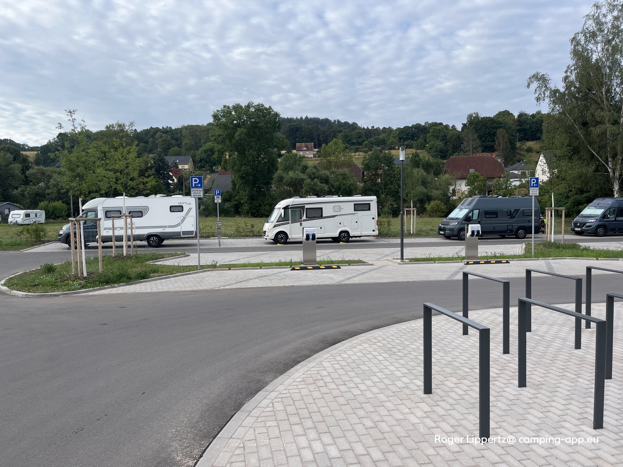 Stellplatz Hörschel (max. 3,20 m Höhe) — Sp. parking dla kamperów in EA