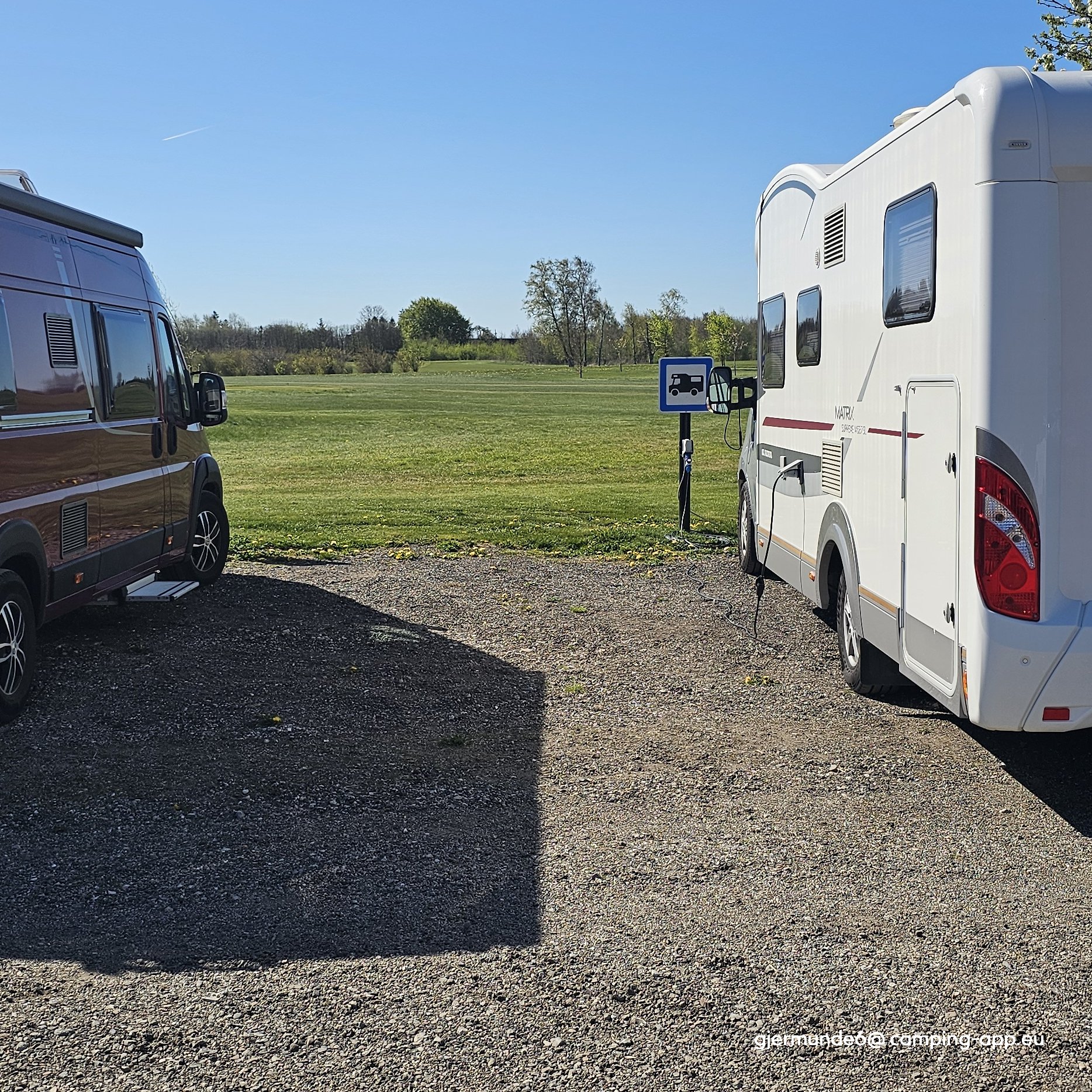 Vallø Golfcenter — Sítio para autocaravanas in Køge