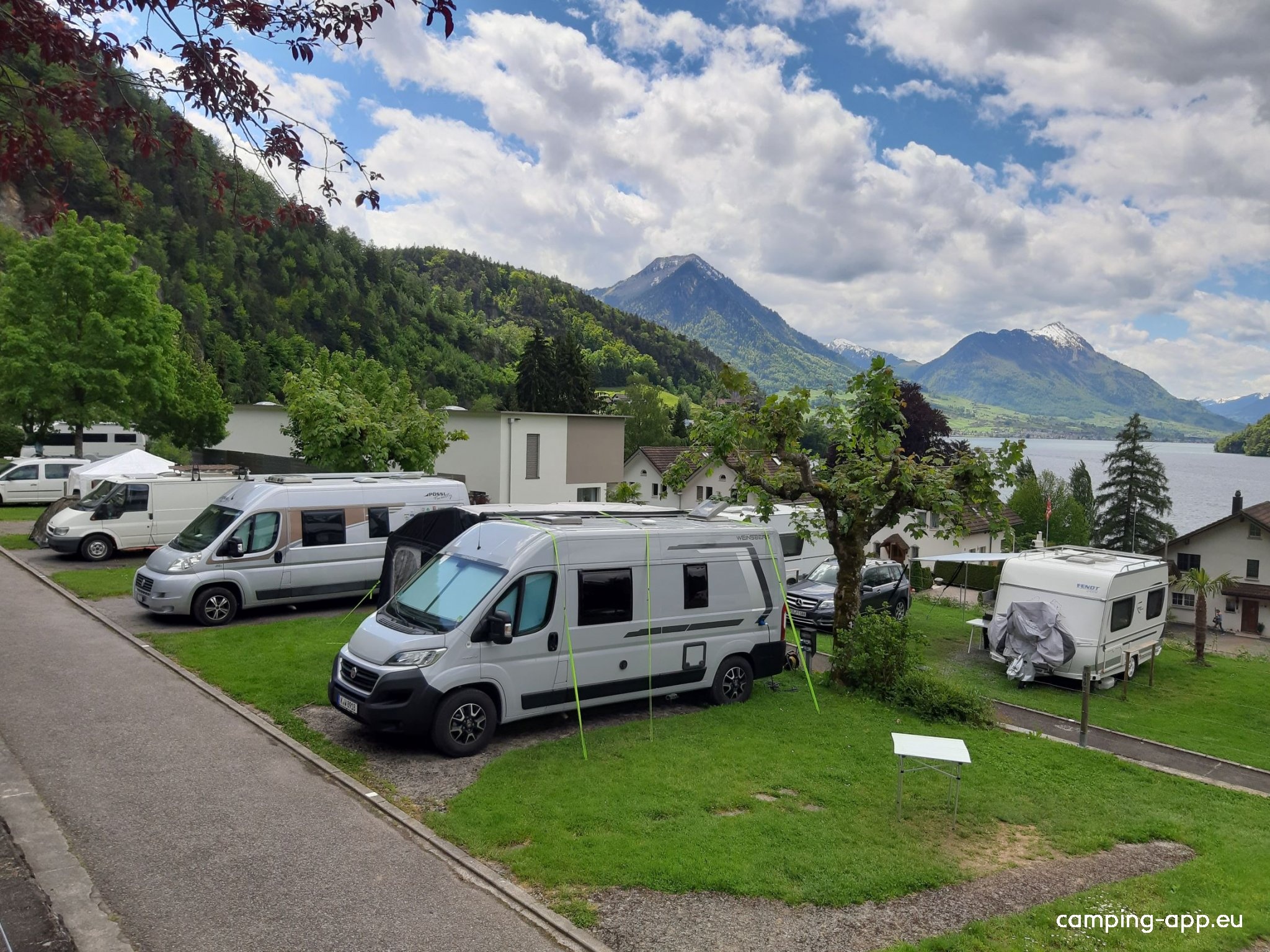 Camping Vitznau — Campingplass in Vitznau