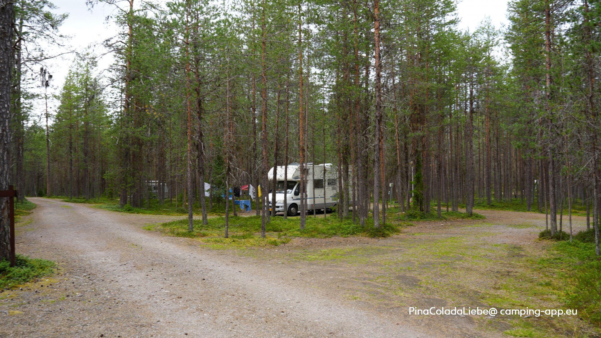 Oulangan kansallispuiston leirintäalue — Sítio de acampamento in Kuusamo