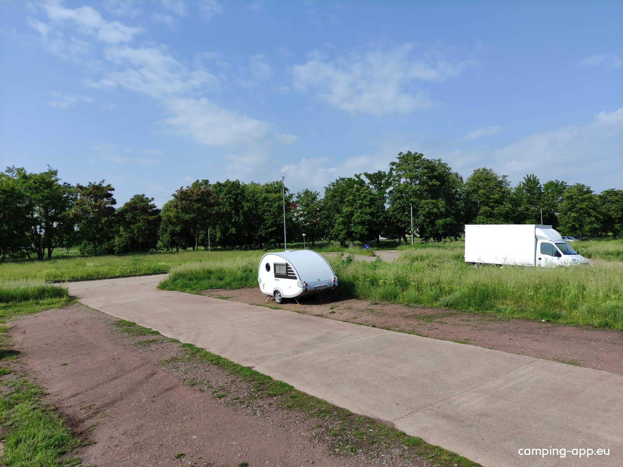 Parkplatz am Zoopark Erfurt — Parking in Erfurt