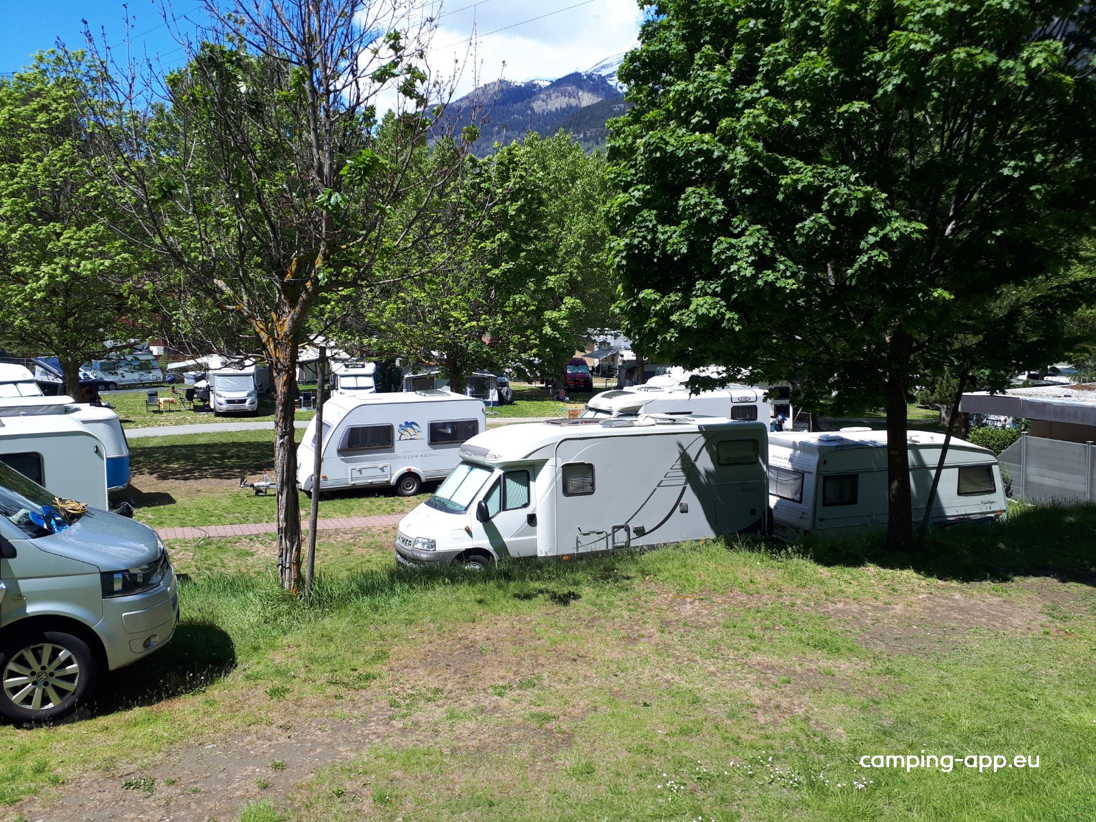 Camping Geschina — Campingplads in Brig