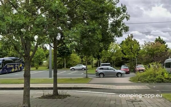 Parkplatz am Messeparkplatz Erfurt — Foto 3