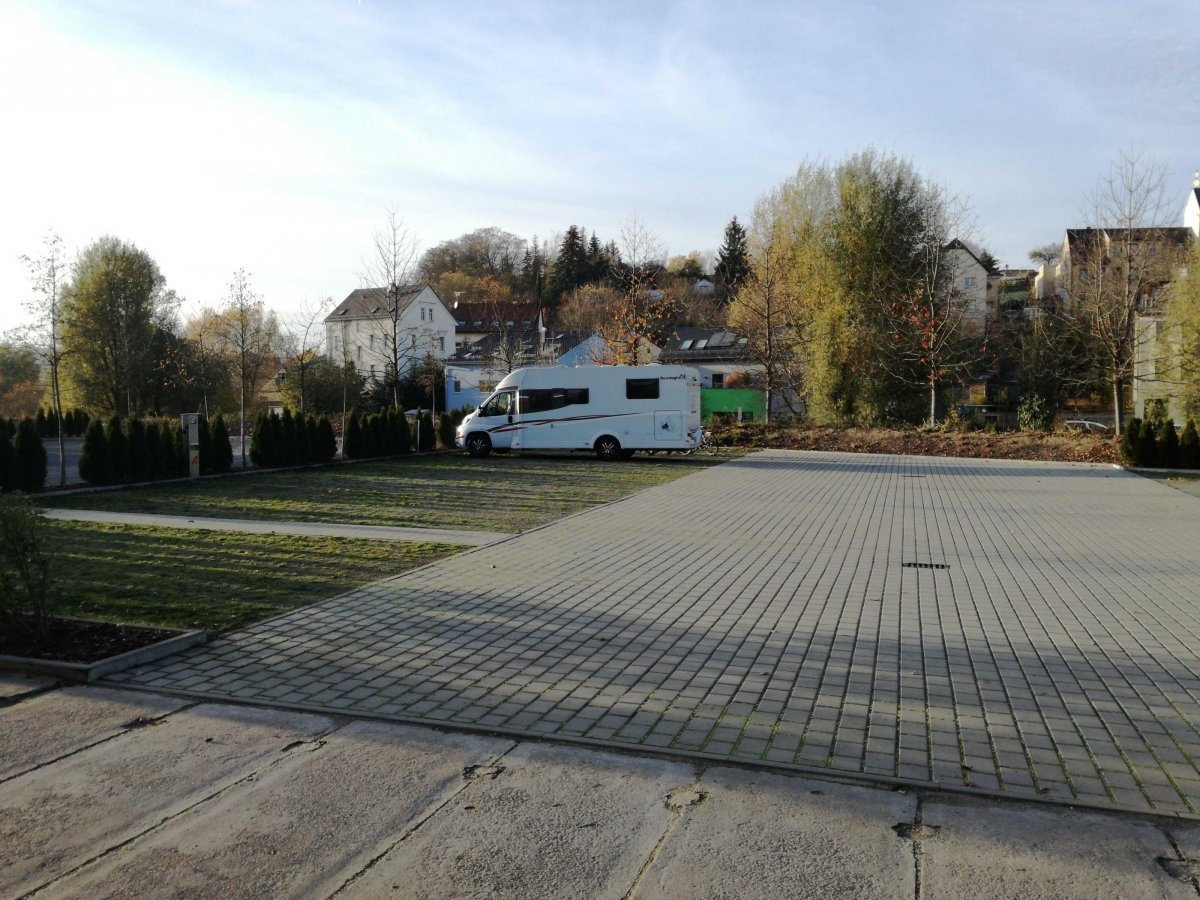 Wohnmobilhafen Gessenpark Gera — Campervan Site in Gera