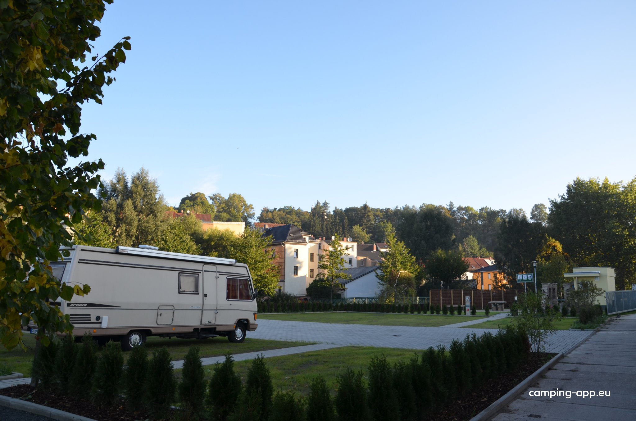 Wohnmobilhafen Gessenpark Gera — Campervan Site in Gera