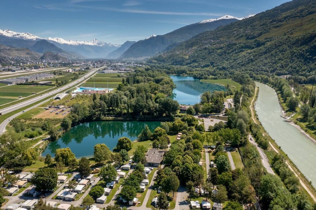 TCS Camping Sion — Campingplads in Sion