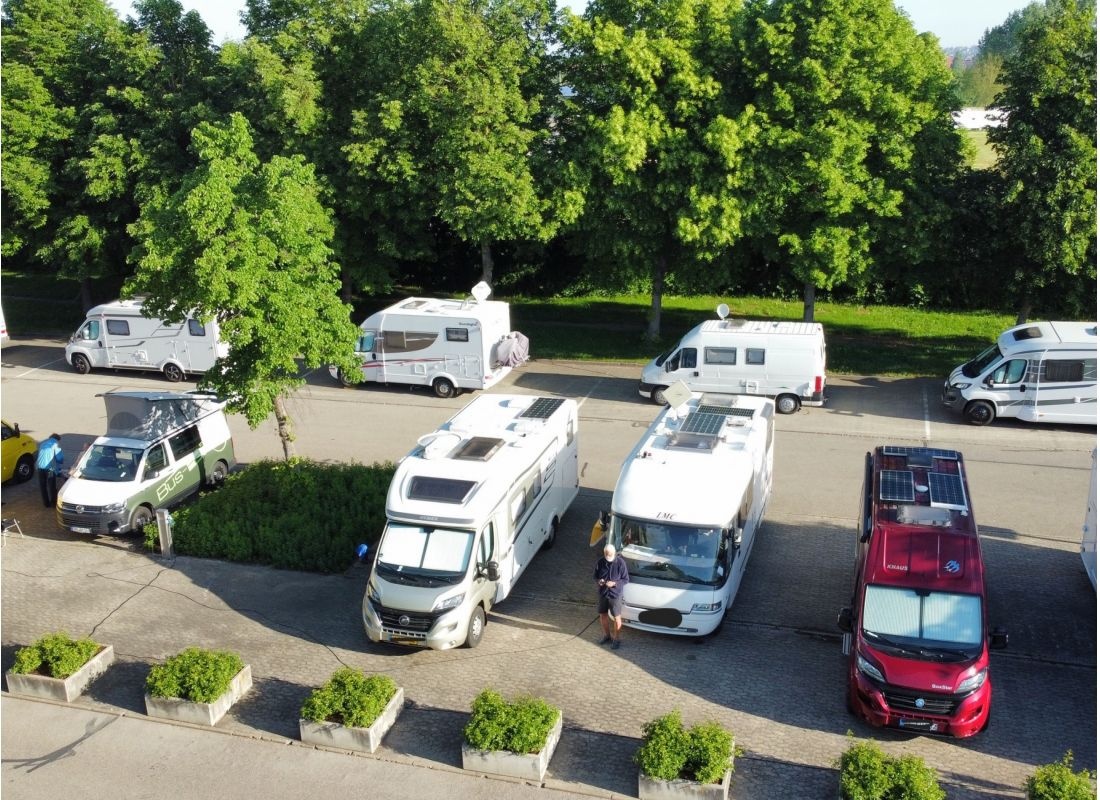 Stellplatz Nördlingen — Area di sosta in Nördlingen