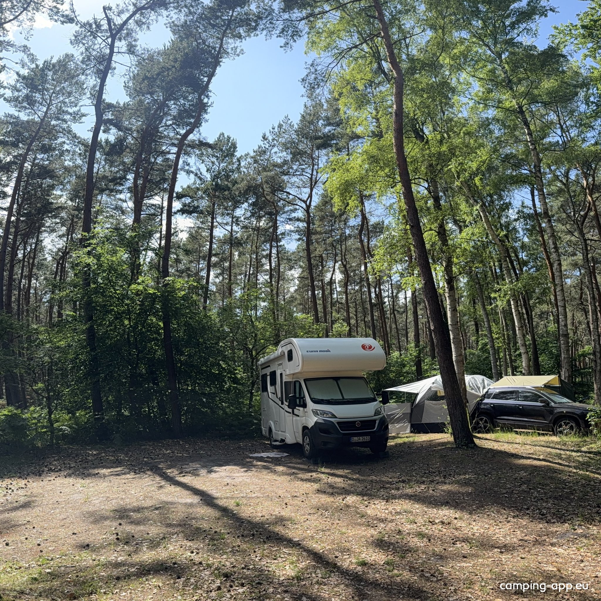 Naturcampingplatz Am Strand — Area da campeggio in Ückeritz
