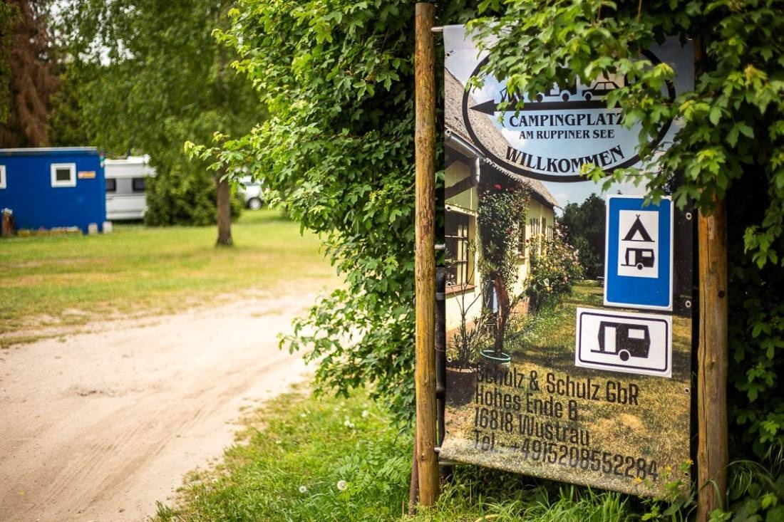 Campingplatz am Ruppiner See — Kamp yeri in Fehrbellin