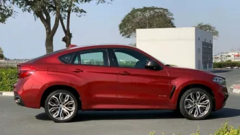 BMW X6 50i Luxury Red Color 2016