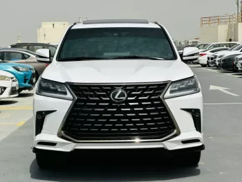 Lexus Lx 570 white 11-2021 BLACK EDITION 15288 KM