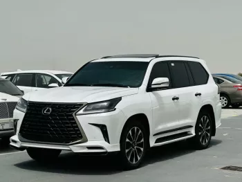 Lexus Lx 570 white 11-2021 BLACK EDITION 15288 KM
