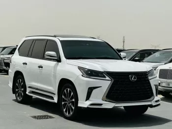 Lexus Lx 570 white 11-2021 BLACK EDITION 15288 KM
