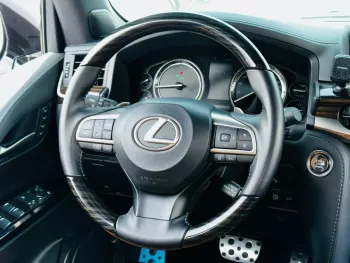 Lexus Lx 570 white 11-2021 BLACK EDITION 15288 KM