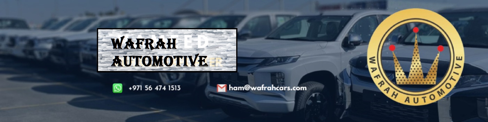 شعار معرض WAFRAH AUTOMOTIVE