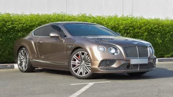 Bentley continental GT Speed 2016 V8