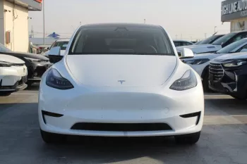 2022 TESLA Model Y White Color
