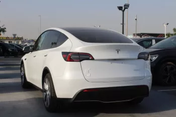 2022 TESLA Model Y White Color