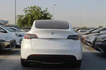 2022 TESLA Model Y White Color