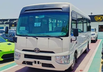 TOYOTA COASTER 4.2L V6 DSL M/T 2019 WHITE