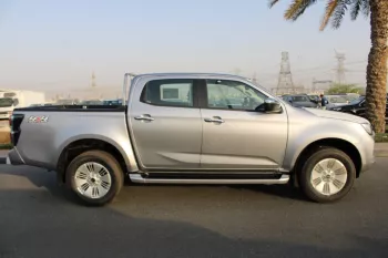 LHD - ISUZU D-MAX 2023 3.0L DIESEL DOUBLE CAB 4WD FULL OPTIONS - AUTOMATIC - SILVER