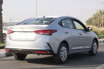 LHD - HYUNDAI ACCENT 1.6L PETROL COMPORT PLUS AUTOMATIC SILVER 2023
