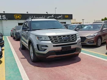 FORD EXPLORER XLT FULL OPTION 3.5L V6 SILVER COLOR 2016