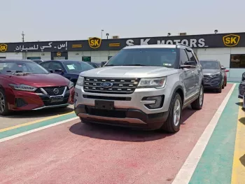 FORD EXPLORER XLT FULL OPTION 3.5L V6 SILVER COLOR 2016
