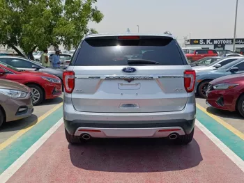 FORD EXPLORER XLT FULL OPTION 3.5L V6 SILVER COLOR 2016