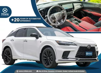 LEXUS RX 500 2.4L PETROL HEV AT MY2023 – WHITE