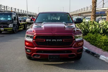 Dodge Ram laremie 2022 Model Year Red Color
