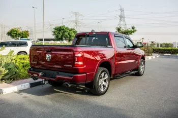 Dodge Ram laremie 2022 Model Year Red Color
