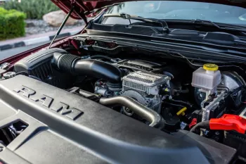 Dodge Ram laremie 2022 Model Year Red Color