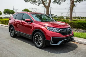 Honda CR-V 2021 Model Year Red Color