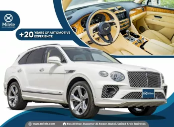 BENTLEY BENTAYGA 4.0L PETROL AT MY2021 – WHITE