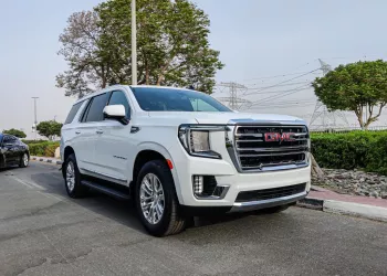GMC Yukon 2022 Model Year White Color