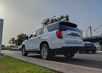 GMC Yukon 2022 Model Year White Color