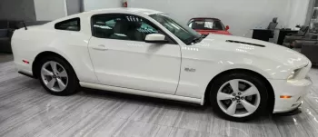 Ford Mustang GT V8 2013 GCC Specs White Color