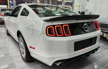 Ford Mustang GT V8 2013 GCC Specs White Color